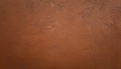 温もりを感じるブラウン漆喰壁、ざらついた質感が木材や自然石の風合いを再現したデザイン
