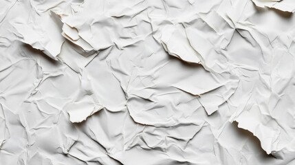 Obraz premium White wheat paste poster style texture background