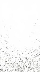 Obraz premium White and silver glitter confetti background with elegant sparkle and shine for luxury design projects, design, projects