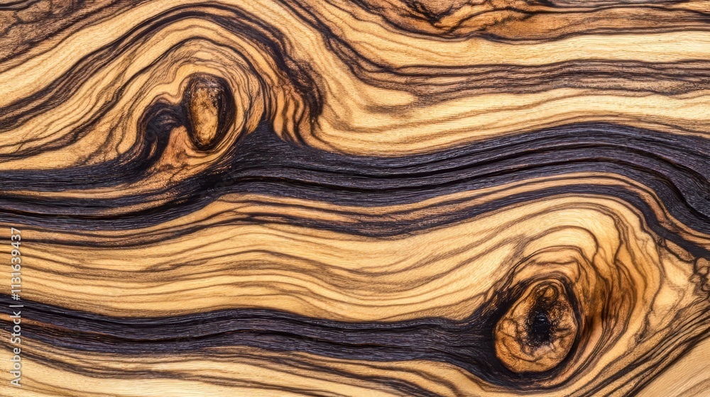 Poster detailed core walnut wood with veins texture for furniture textures in a tiled format featuring a re