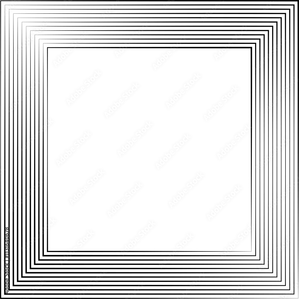 Poster square dynamic shapes. graphic design elements