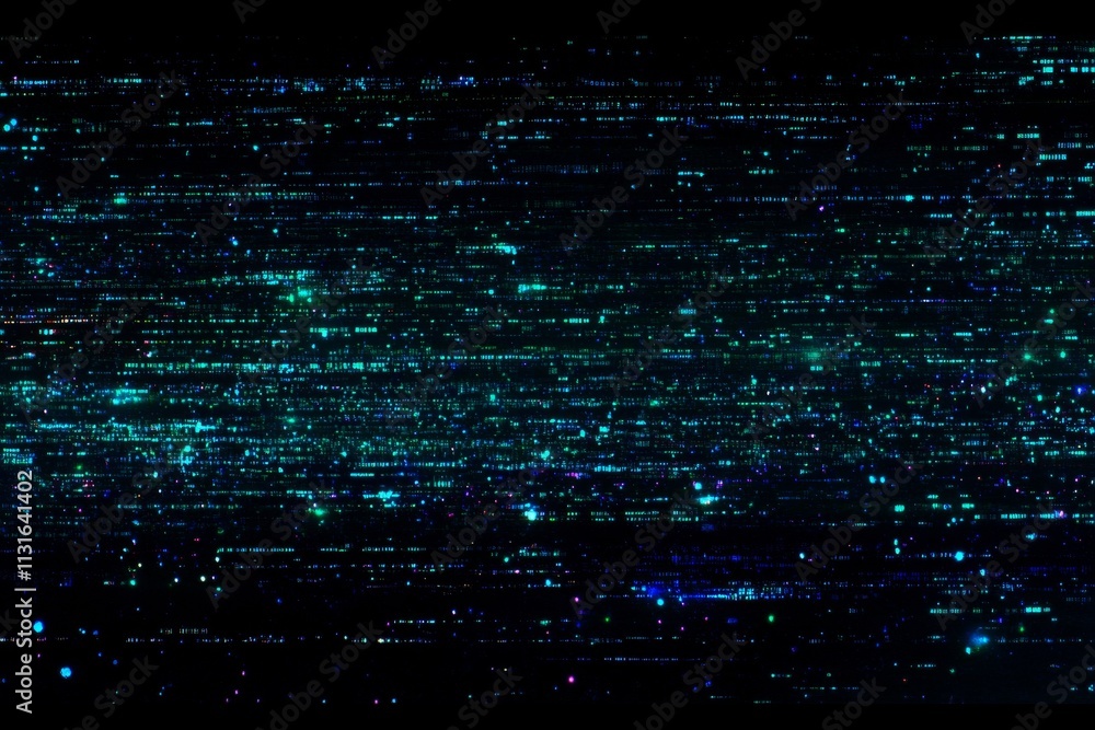 Poster digital glitch pattern / abstract background with a glitch pattern.