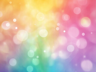 Obraz premium Farbige Blasen und Wellen in pastellfarbenem Hintergrund