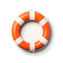 life buoy on white