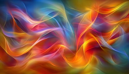 Obraz premium A colorful backdrop adorned with sinuous line textures