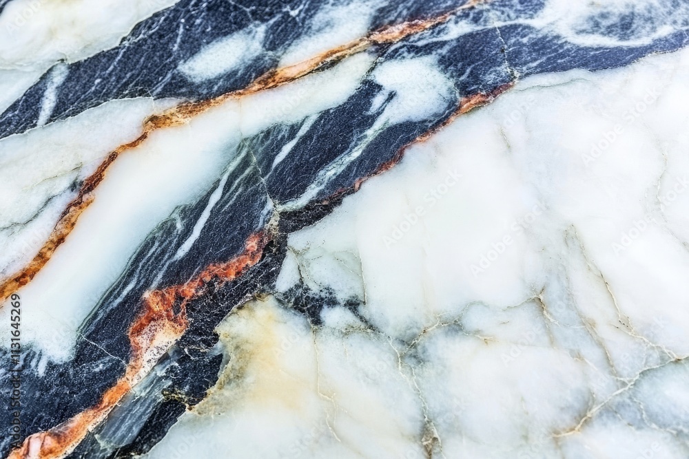 Poster a high-quality wallpaper with a white marble texture and a natural gray marble pattern, ideal for cr