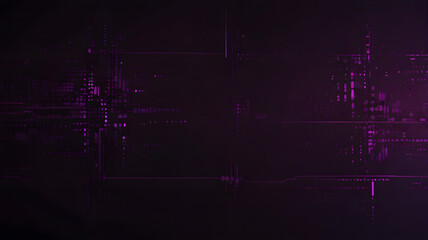 Obraz premium Dark Purple Abstract Technology background