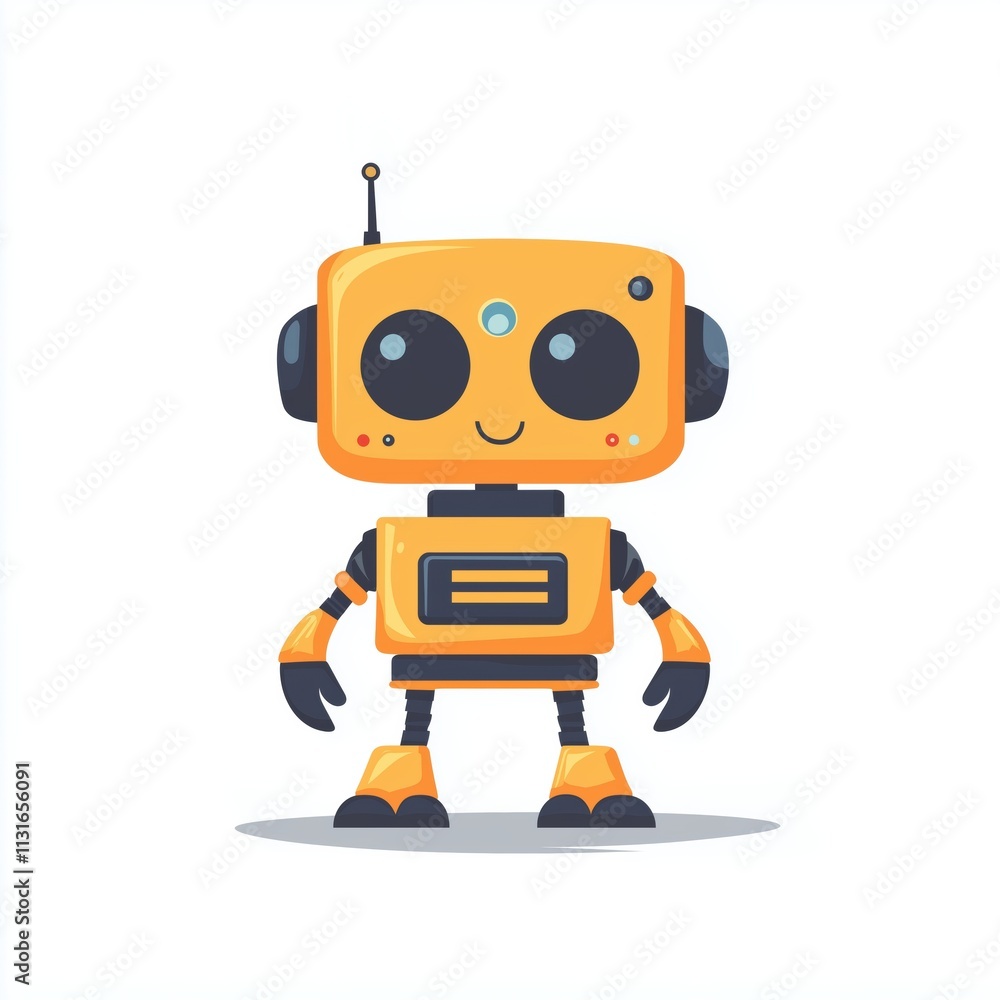 Aufkleber cutting-edge technology: chat bot neural network, ai servers, and robots for intelligent customer su