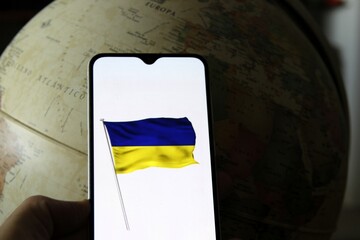 Bandeira da Ucrania - flag of ukraine