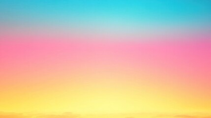 Fototapeta premium Pastel color gradient sky background.