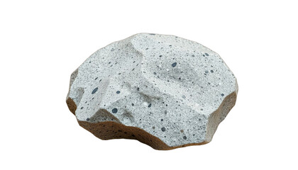 Obraz premium TRANSPARENT PNG ULTRA HD 8K Pumice Rock – Lightweight Volcanic Stone with Porous Texture and Light Color, Isolated on Transparent Background, Ideal for Geology, Design, or Education