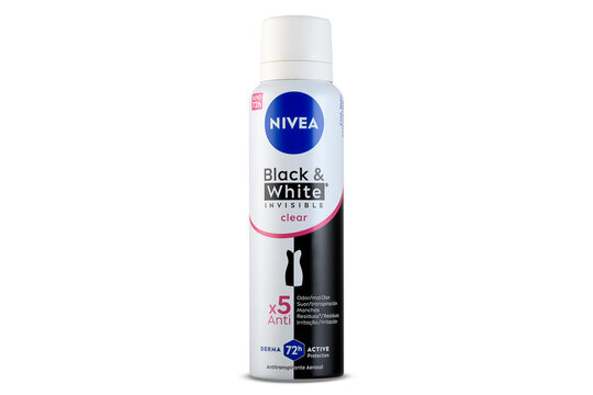 SAO PAULO, BRAZIL - DECEMBER 11, 2024, NIVEA BLACK AND WHITE ANTIPERSPIRANT DEODORANT