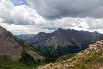 Fototapeta premium Colorado landscape with clouds