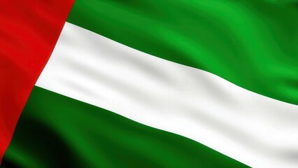 Obraz premium Vibrant Flag of the United Arab Emirates: Perfect for National Pride, Cultural Events, and Patriotic Displays