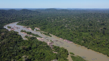 Obraz premium Rio Bacajá - Trincheira Bacajá - Bacajá River
