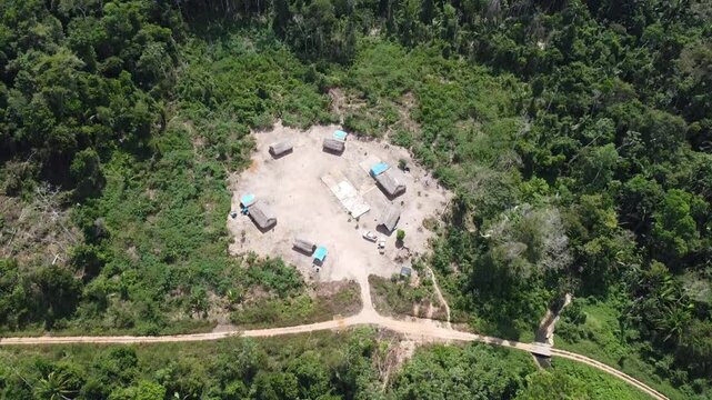 Aldeia Ind&iacute;gena Par&aacute; Amaz&ocirc;nia Xikrin Kayap&oacute;