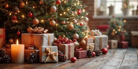 Christmas Gifts and Festive Decor