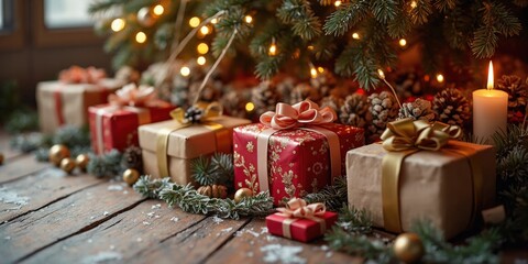 Christmas Gifts and Festive Decor