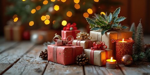 Christmas Gifts and Festive Decor