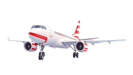 Fototapeta premium flying plane isolated 