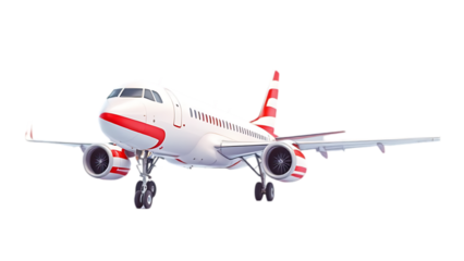 flying plane isolated 