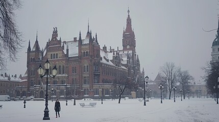 Obraz premium City Hall in Wroclaw
