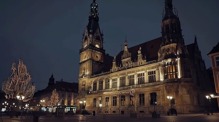 Obraz premium City Hall in Wroclaw