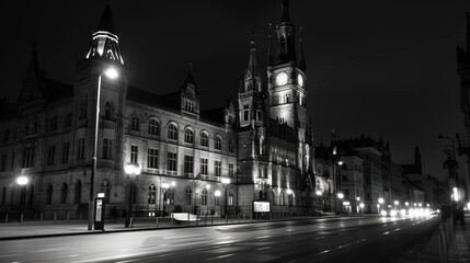 Obraz premium City Hall in Wroclaw