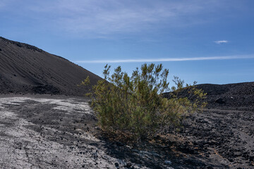 Pisgah Crater Volcano,  cinder cone / lava plain, Lavic Lake volcanic field, San Bernardino County,...