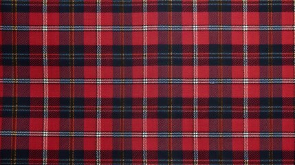Plaid Fabric Pattern Background