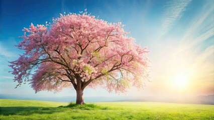 Naklejka premium Spring Tree Flowers, spring blossoms, blooming trees, flowering branches