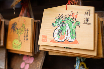 神社にある絵馬