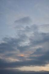 Obraz premium Clouds formation at sky