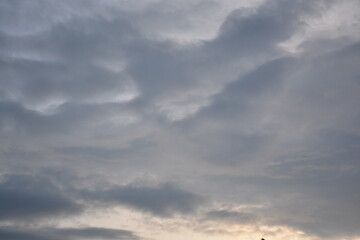 Obraz premium Clouds formation at sky