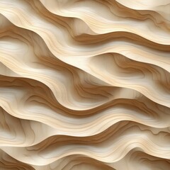 Obraz premium Abstract Wavy Wood Grain Texture