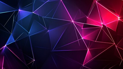 Fototapeta premium abstract background with triangles