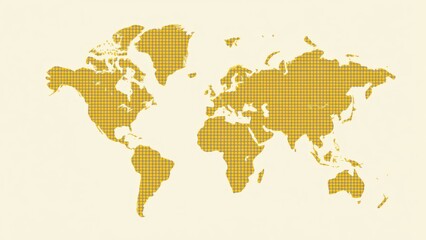 Global Exploration: A World Map for Travelers and Educators