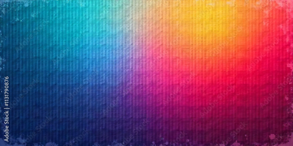Aufkleber vibrant gradient texture with abstract design