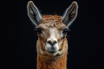 Obraz premium Close-Up View of a Beautifully Detailed and Vibrant Flower Petal Against a Striking Black Background, Highlighting Its Intricate Textures and Rich Colors in an Artistic Presentation