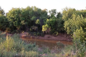 Wichita River in Wichita Falls, Texas