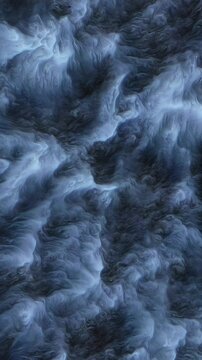 Liquid ocean flowing abstract VJ background loops
