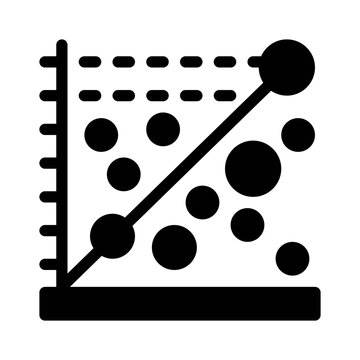 scatter plot glyph icon