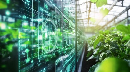 Integration of AI and agricultural technologies for efficient farm management.