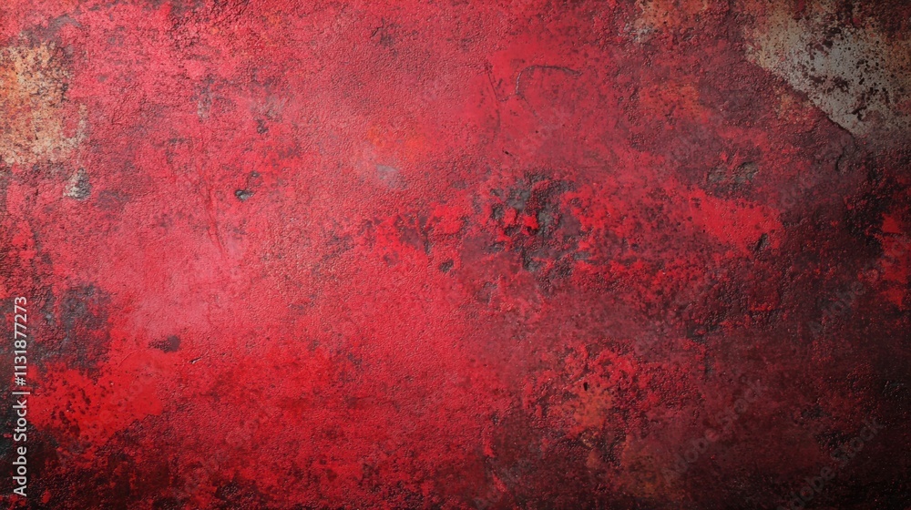 Poster rich deep red texture offers a striking backdrop ideal for various creative projects, infusing a sen