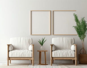 Elegant Minimalist Living Room Interior Design