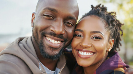 Obraz premium Happy loving couple