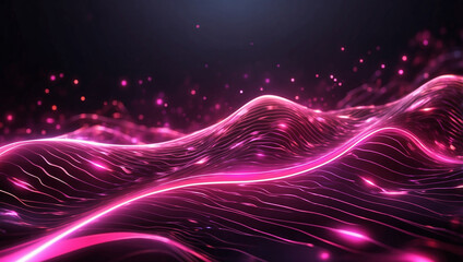 Obraz premium High-Speed Pink Abstract Background