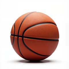 Fototapeta premium basketball ball isolated on white