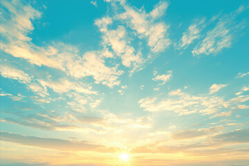 Obraz premium Sunrise Sky