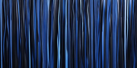 Abstract Blue and Black Vertical Lines Texture